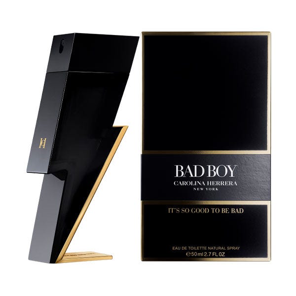 3-piece perfume set: Carolina Herrera BAD BOY, Carolina Herrera 212 VIP BLACK and Paco Rabanne INVICTUS (Eau de Parfum)